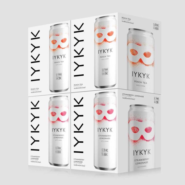 IYKYK plant-based drinks Fruit Frenzy 5 mg Lemonade Strawberry Lemonade Delta-9 T** C** Beverages
